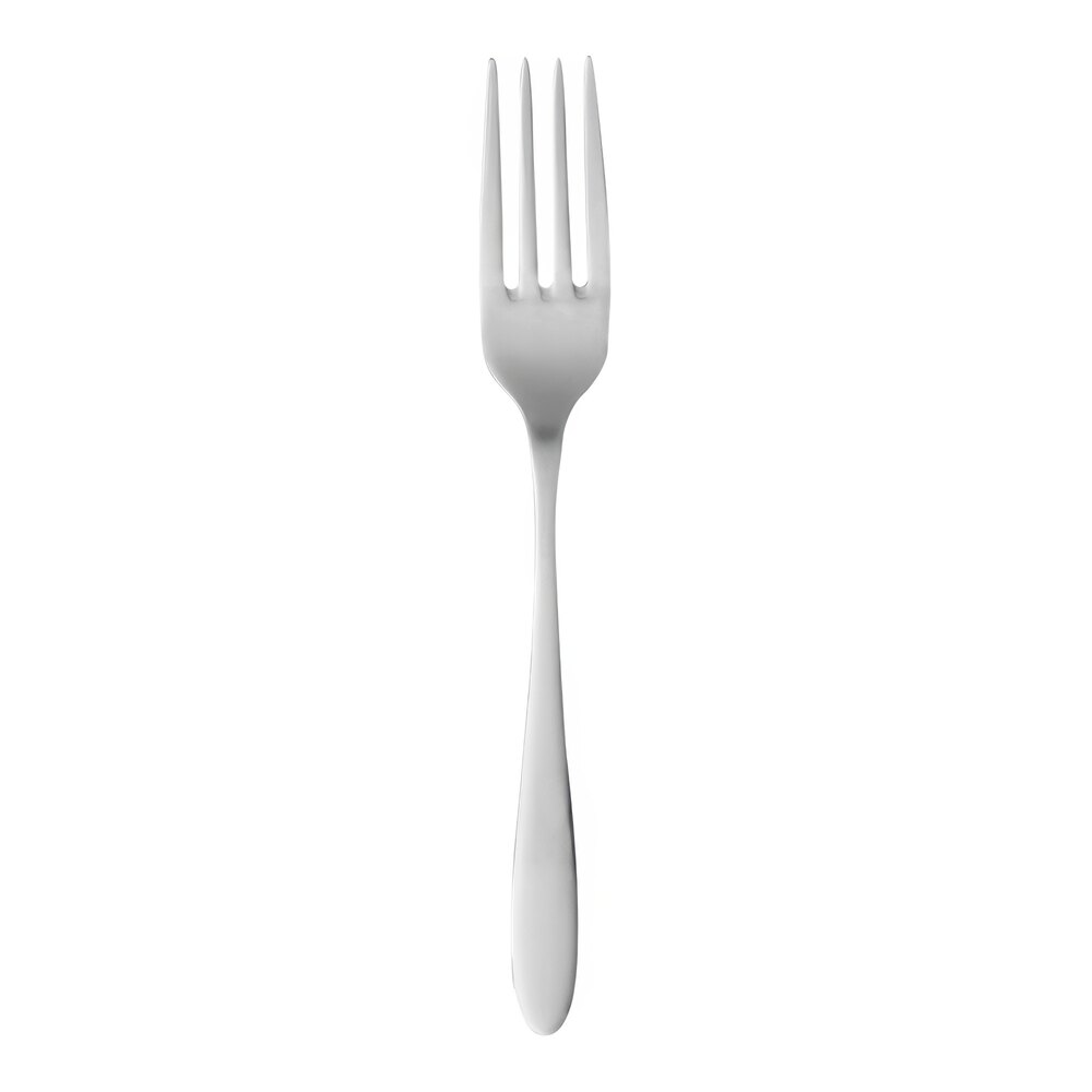 Libbey Novara 6 1/4" 18/0 Stainless Steel Heavy Weight Salad / Dessert Fork - 36/Case