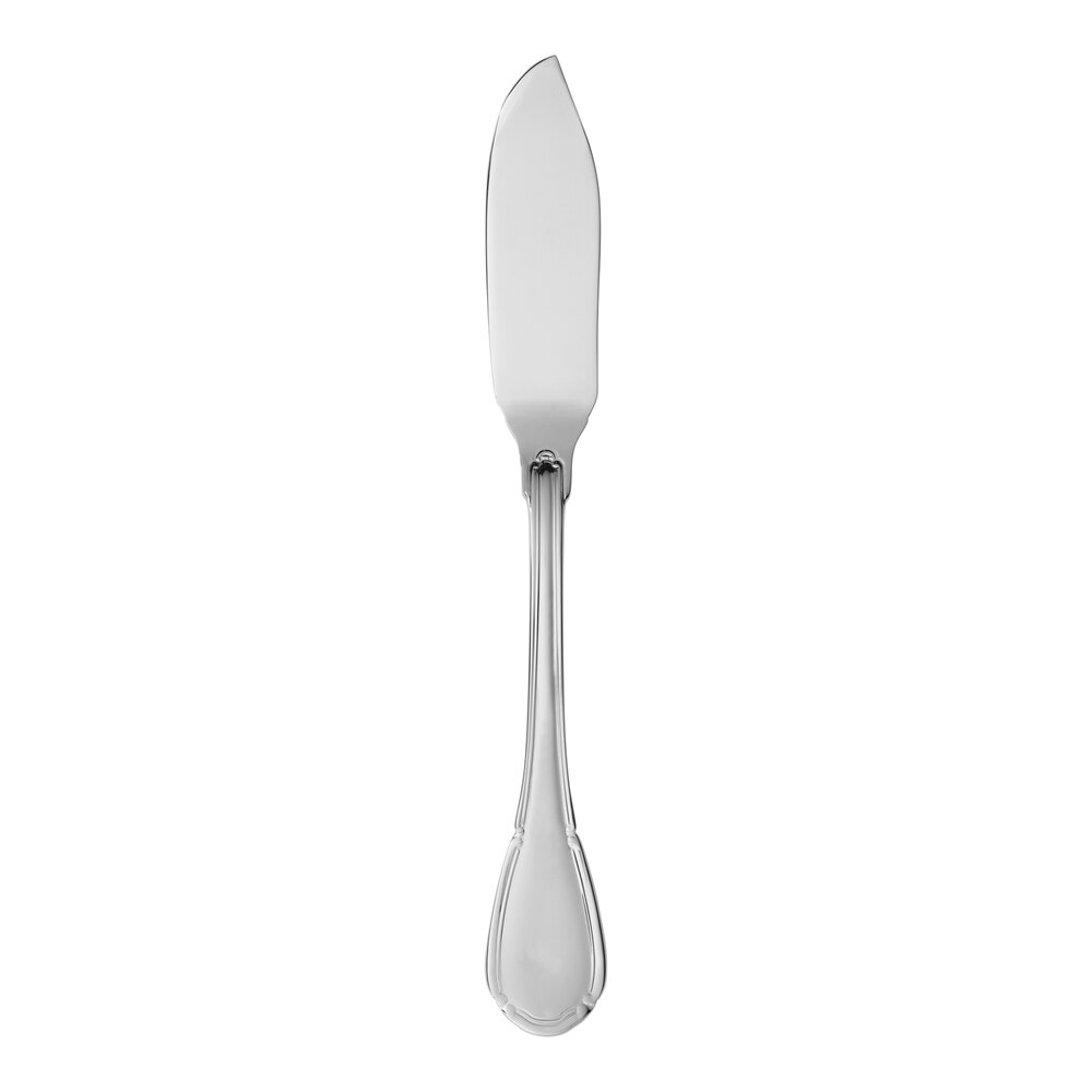 Reserve by Libbey Baroque 7 5/8" 18/10 Stainless Steel Extra Heavy Weight Fish Knife - 12/Case