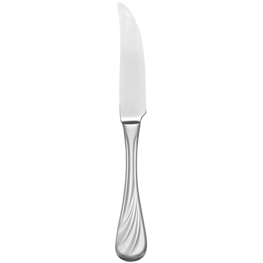 Libbey 491 2762 Serenade 9 1/4" 18/8 Stainless Steel Extra Heavy Weight Steak Knife with Hollow Handle - 12/Case