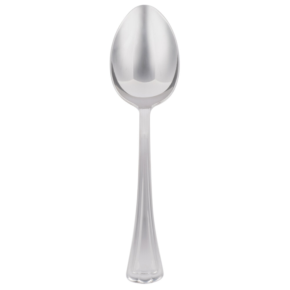 Libbey 578 003 Fairfield 8 1/4" 18/0 Stainless Steel Heavy Weight Tablespoon / Serving Spoon - 36/Case