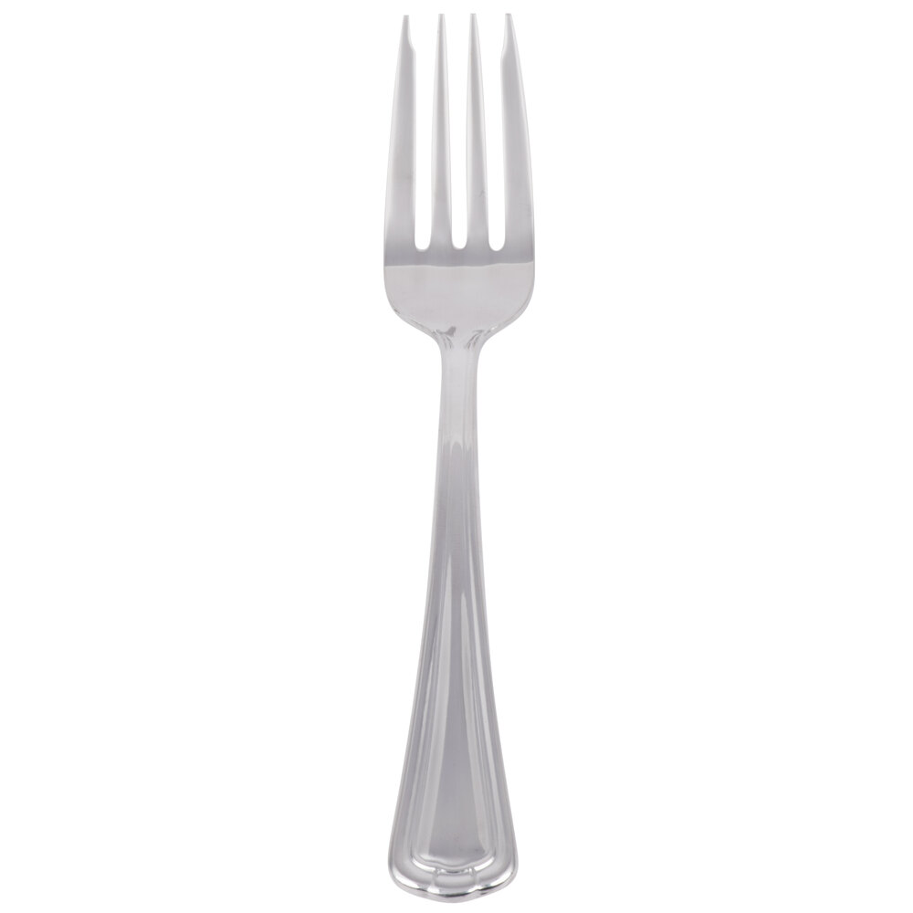 Libbey 578 038 Fairfield 6 5/8" 18/0 Stainless Steel Heavy Weight Salad Fork - 36/Case