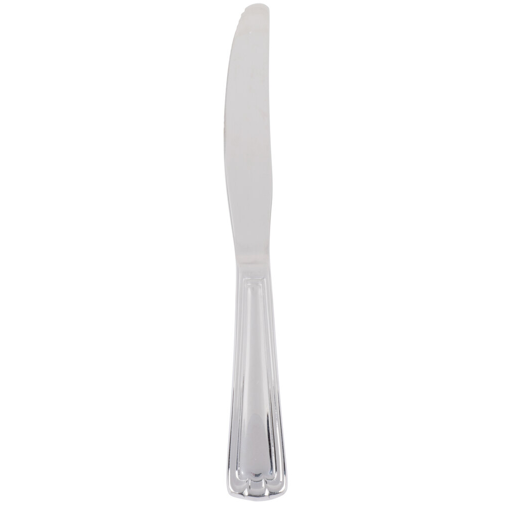 Libbey 578 5922 Fairfield 8 3/4" 18/0 Stainless Steel Heavy Weight Utility / Dessert Knife - 36/Case