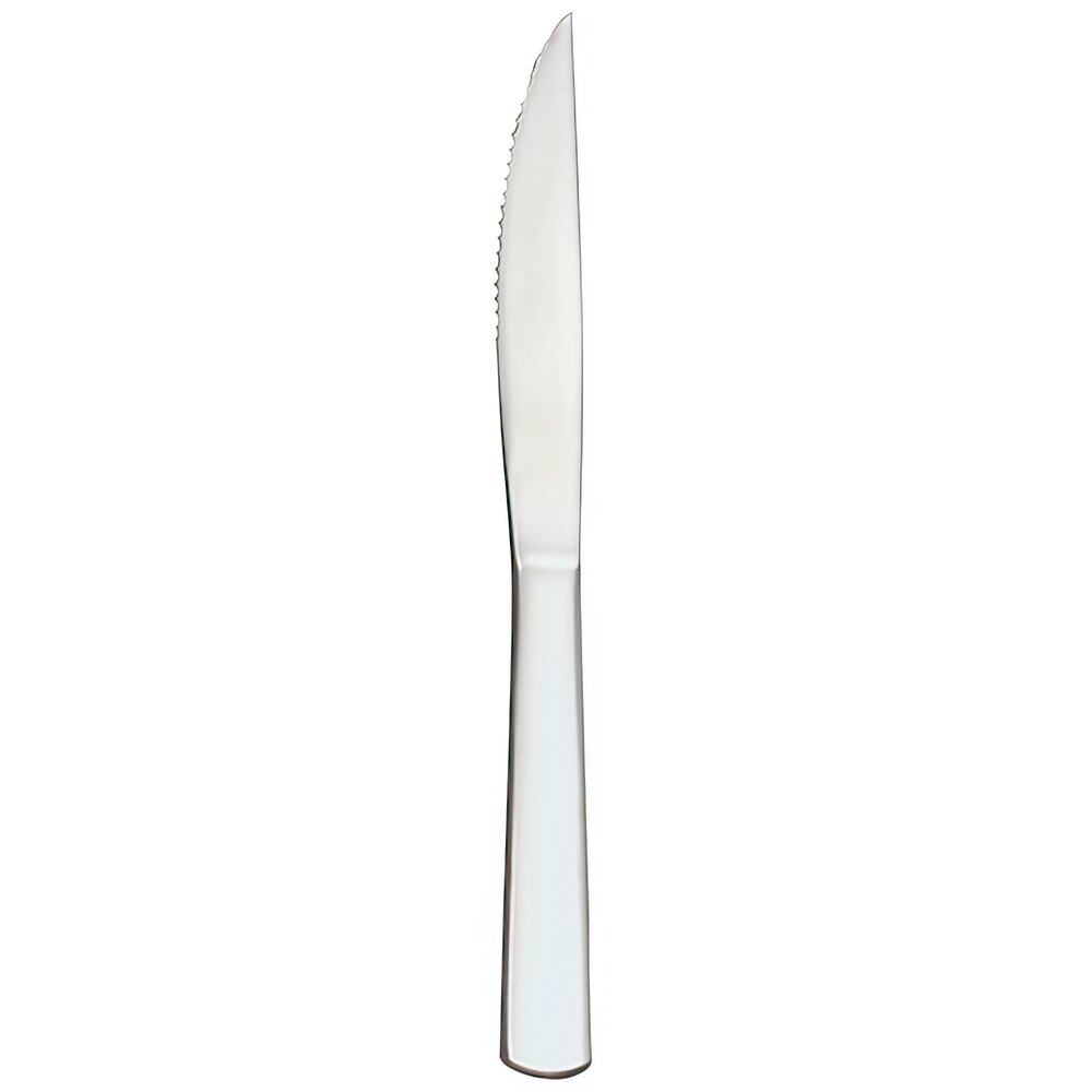 Libbey 660 5762 Deluxe Windsor 8 3/8" Stainless Steel Steak Knife with Solid Handle - 36/Case