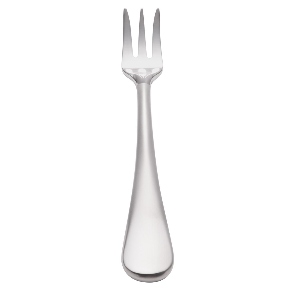 Reserve by Libbey 703 029 Equity 6" 18/10 Stainless Steel Extra Heavy Weight Cocktail Fork - 12/Case