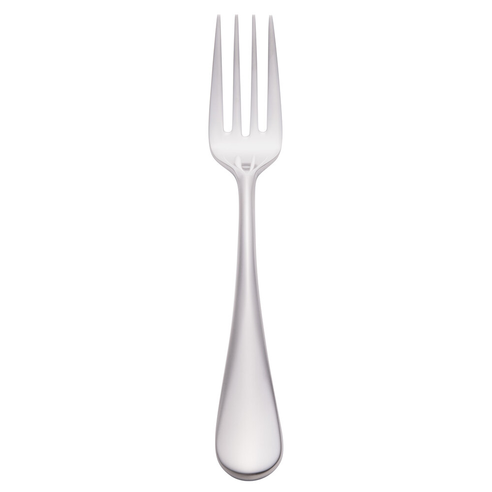 Reserve by Libbey 703 038 Equity 7" 18/10 Stainless Steel Extra Heavy Weight Salad Fork - 12/Case