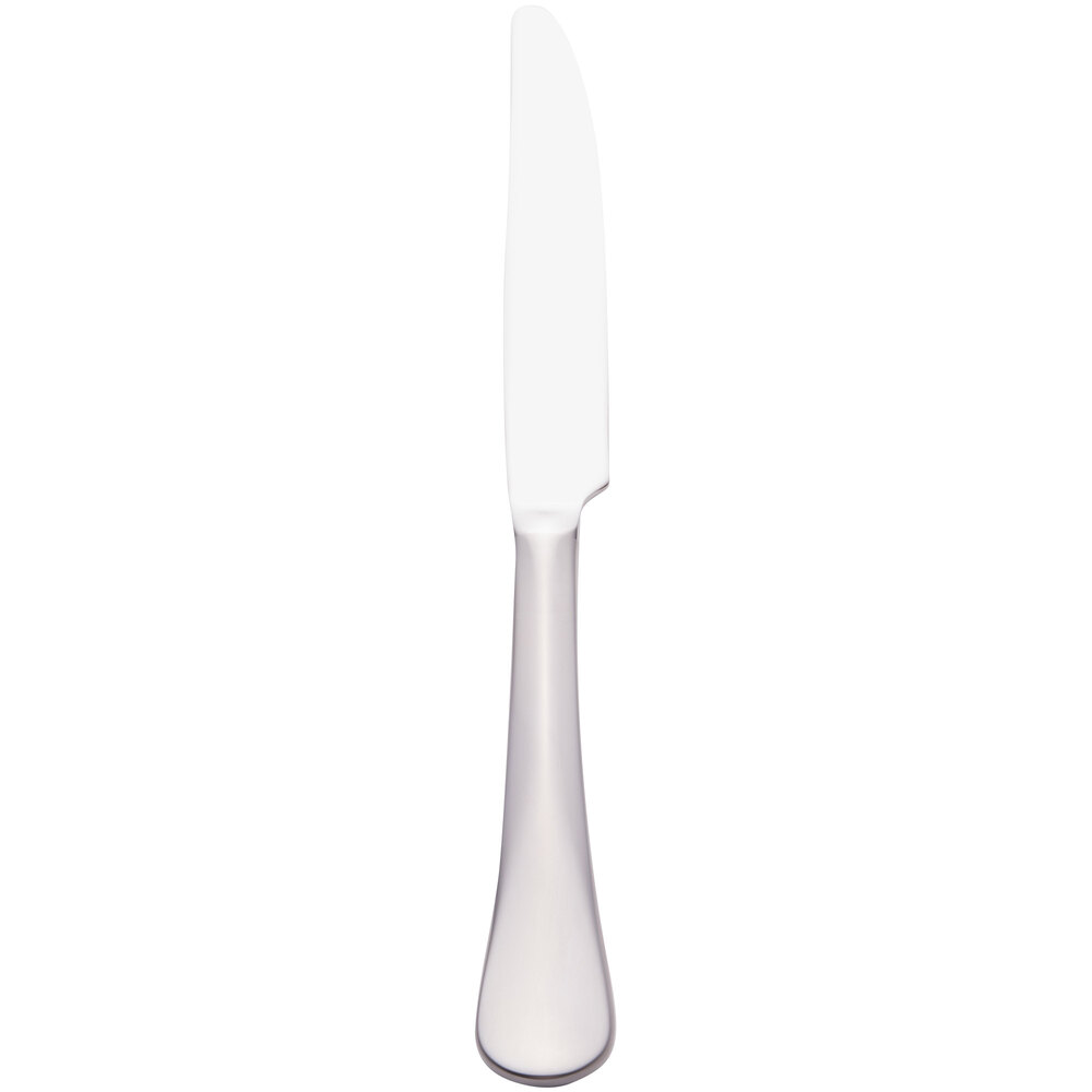 Reserve by Libbey 703 5501 Equity 9 3/8" 18/10 Stainless Steel Extra Heavy Weight Dinner Knife - 12/Case