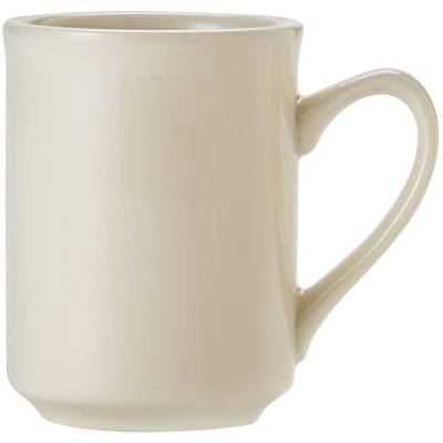 Libbey Porcelana Cream 8 oz. Cream White Porcelain Delmonico Mug
