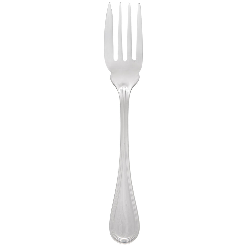 Libbey 774 036 Geneva 7" 18/8 Stainless Steel Extra Heavy Weight Fish Fork - 12/Case