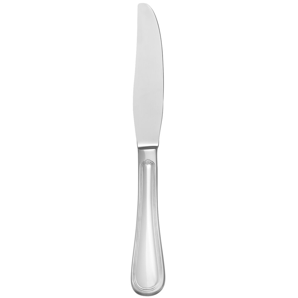 Libbey 774 5921 Geneva 8 7/8" 18/8 Stainless Steel Extra Heavy Weight Dessert Knife - 12/Case