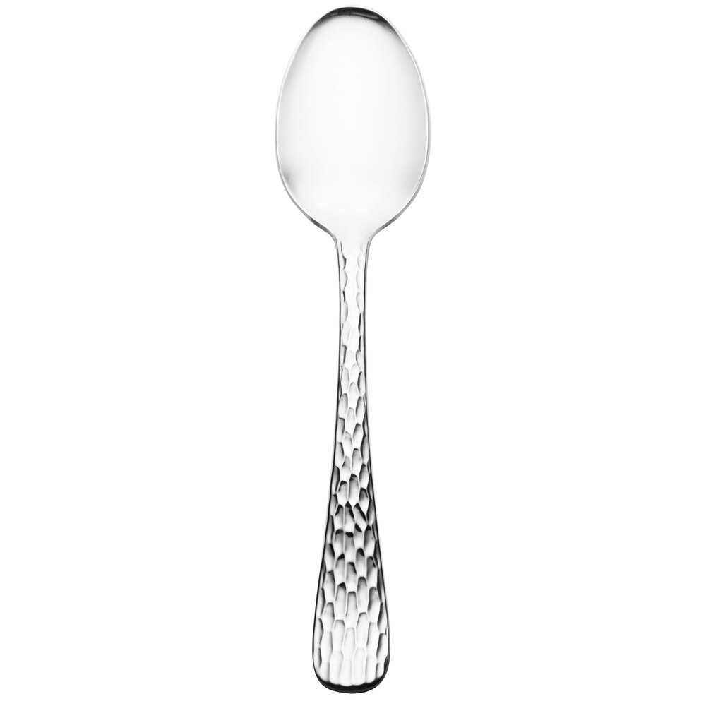 Libbey 794 002 Aspire 7" 18/0 Stainless Steel Medium Weight Dessert Spoon - 36/Case