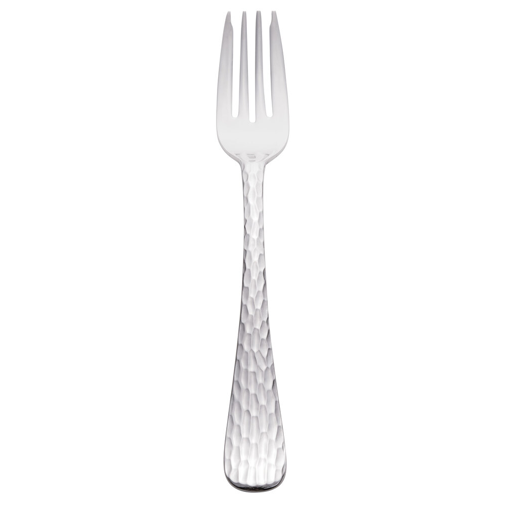 Libbey 794 038 Aspire 6 3/4" 18/0 Stainless Steel Heavy Weight Salad Fork - 36/Case