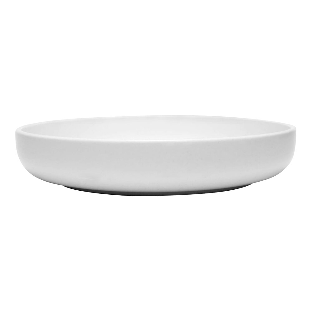 Libbey Driftstone 34 oz. Driftwood Satin Matte Porcelain Low Bowl - 12/Case