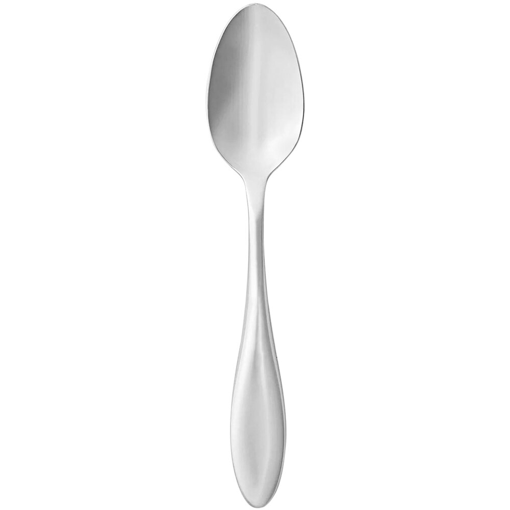 Libbey Ada 8" 18/8 Stainless Steel Extra Heavy Weight Dessert Spoon - 12/Case