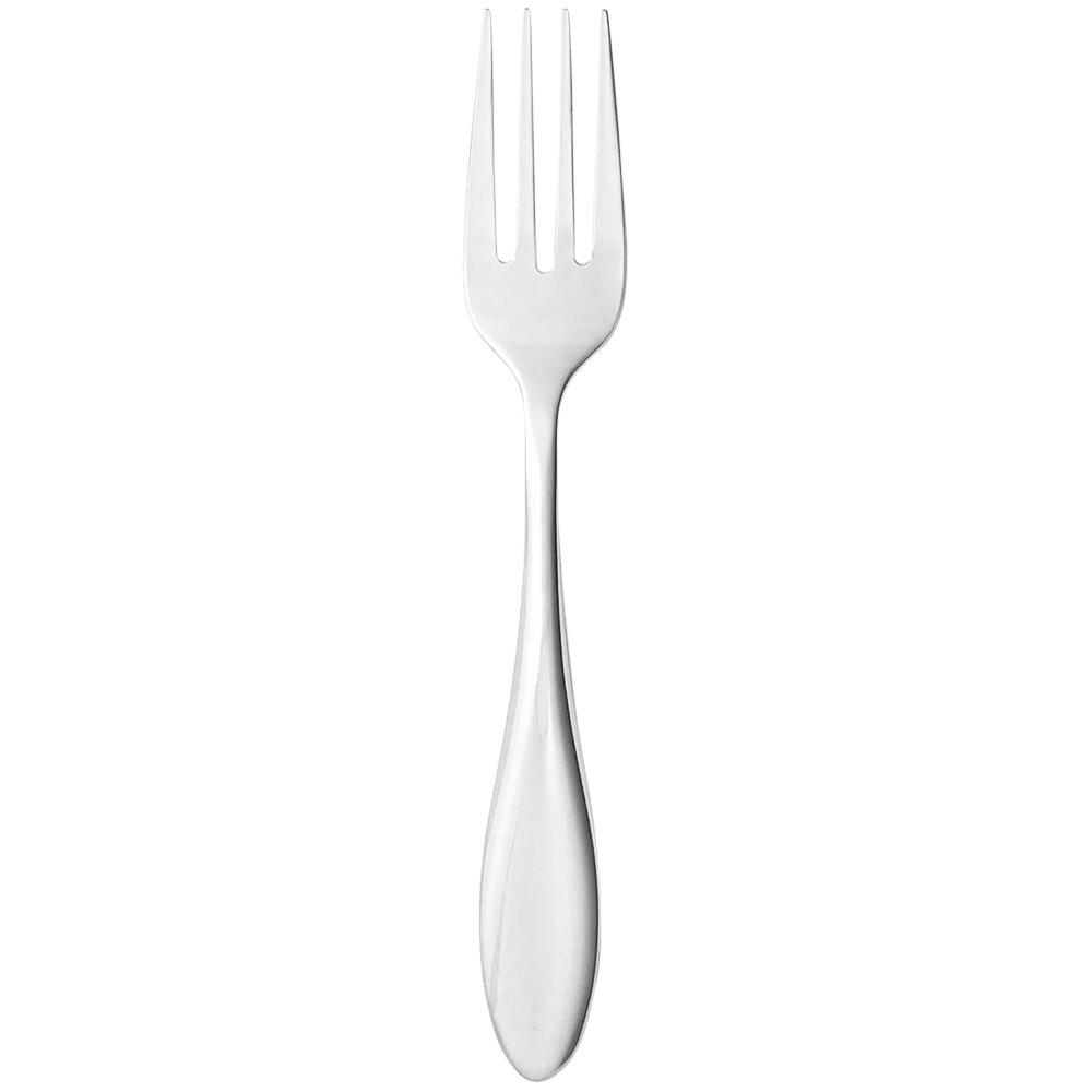 Libbey Ada 7" 18/8 Stainless Steel Extra Heavy Weight Salad Fork - 12/Case