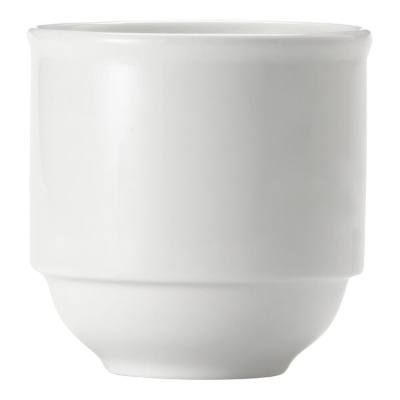 Libbey Porcelana 10 oz. Round Bright White Porcelain Bouillon Cup