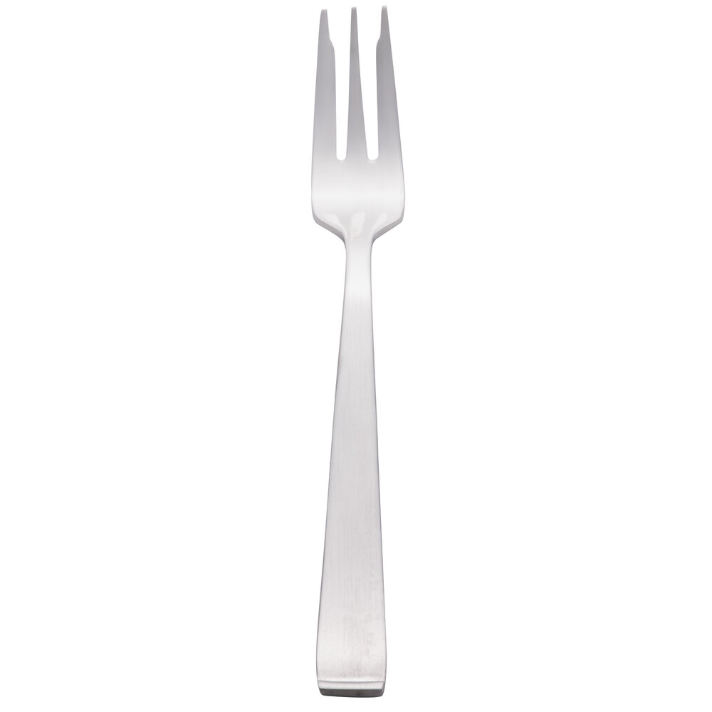 Libbey 858 029 New Charm 6 1/8" 18/0 Stainless Steel Heavy Weight Cocktail Fork - 36/Case