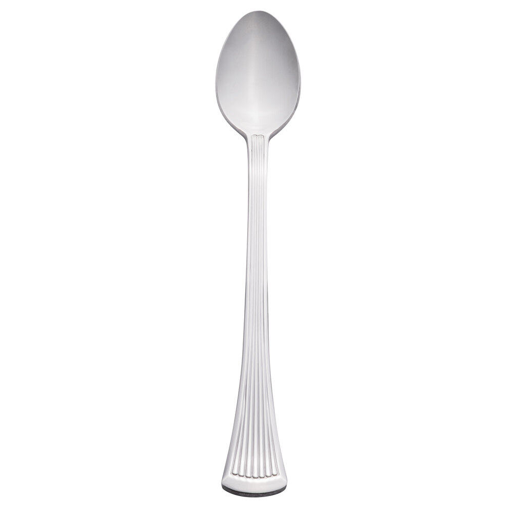 Libbey 881 021 Minuet 7 1/4" 18/0 Stainless Steel Heavy Weight Iced Tea Spoon - 36/Case
