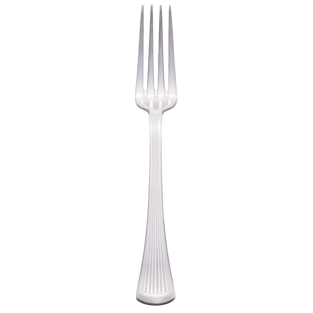 Libbey 881 039 Minuet 8 1/8" 18/0 Stainless Steel Heavy Weight European Dinner Fork - 36/Case