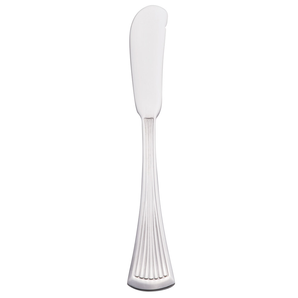 Libbey 881 053 Minuet 6 3/4" 18/0 Stainless Steel Heavy Weight Butter Spreader - 36/Case
