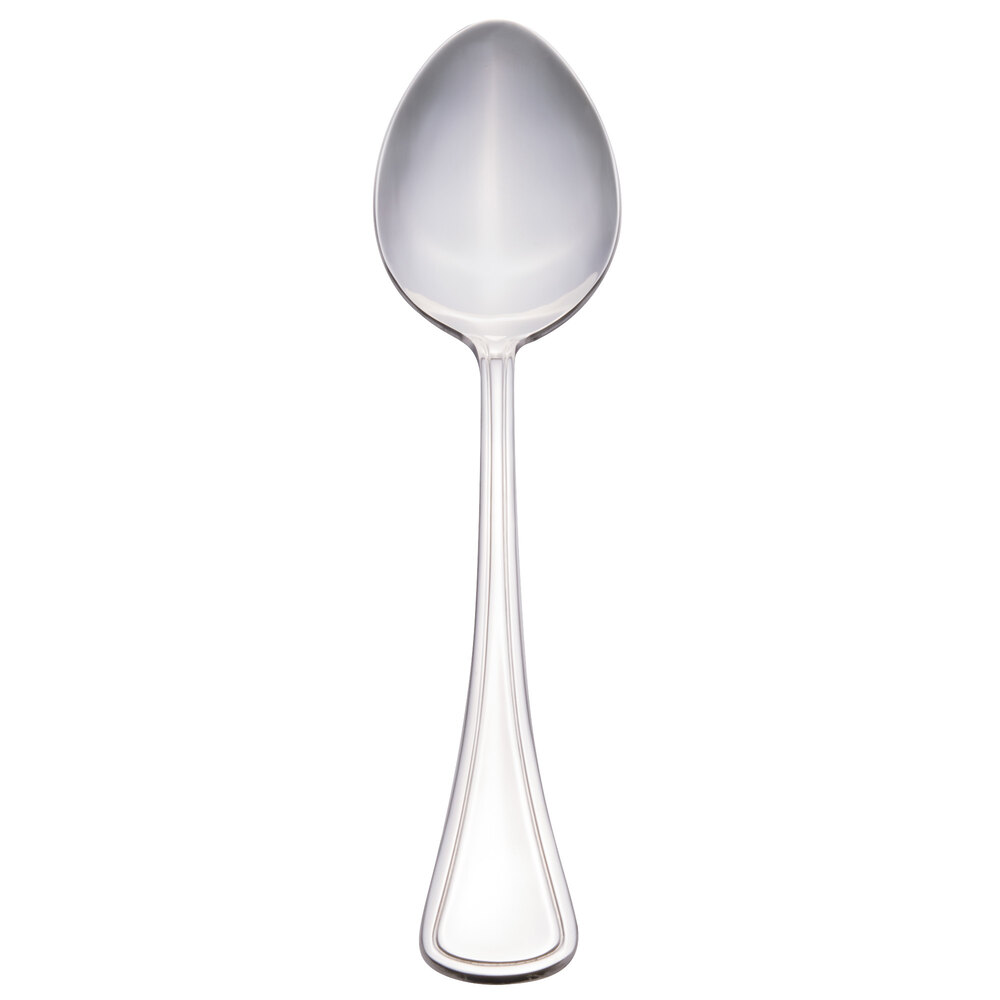 Libbey 888 003 Masterpiece 8 1/2" 18/0 Stainless Steel Heavy Weight Tablespoon / Serving Spoon - 36/Case