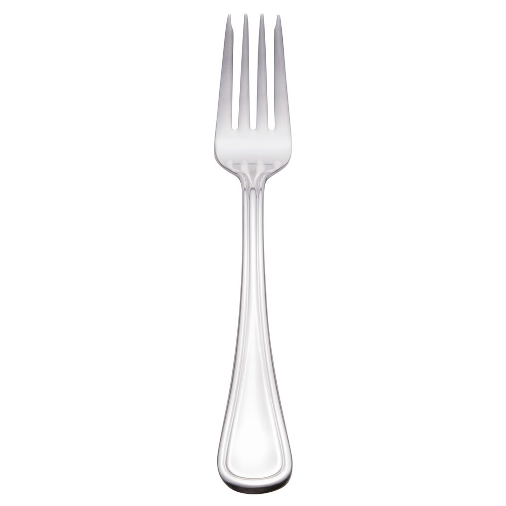 Libbey 888 038 Masterpiece 8 1/4" 18/0 Stainless Steel Heavy Weight Salad Fork - 36/Case