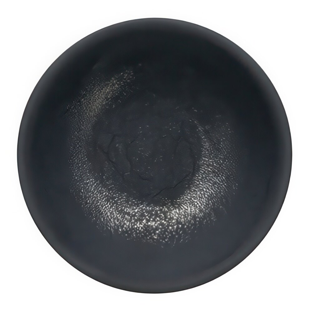 Reserve by Libbey Ignea 3 oz. Black Matte Porcelain Dip Dish - 36/Case
