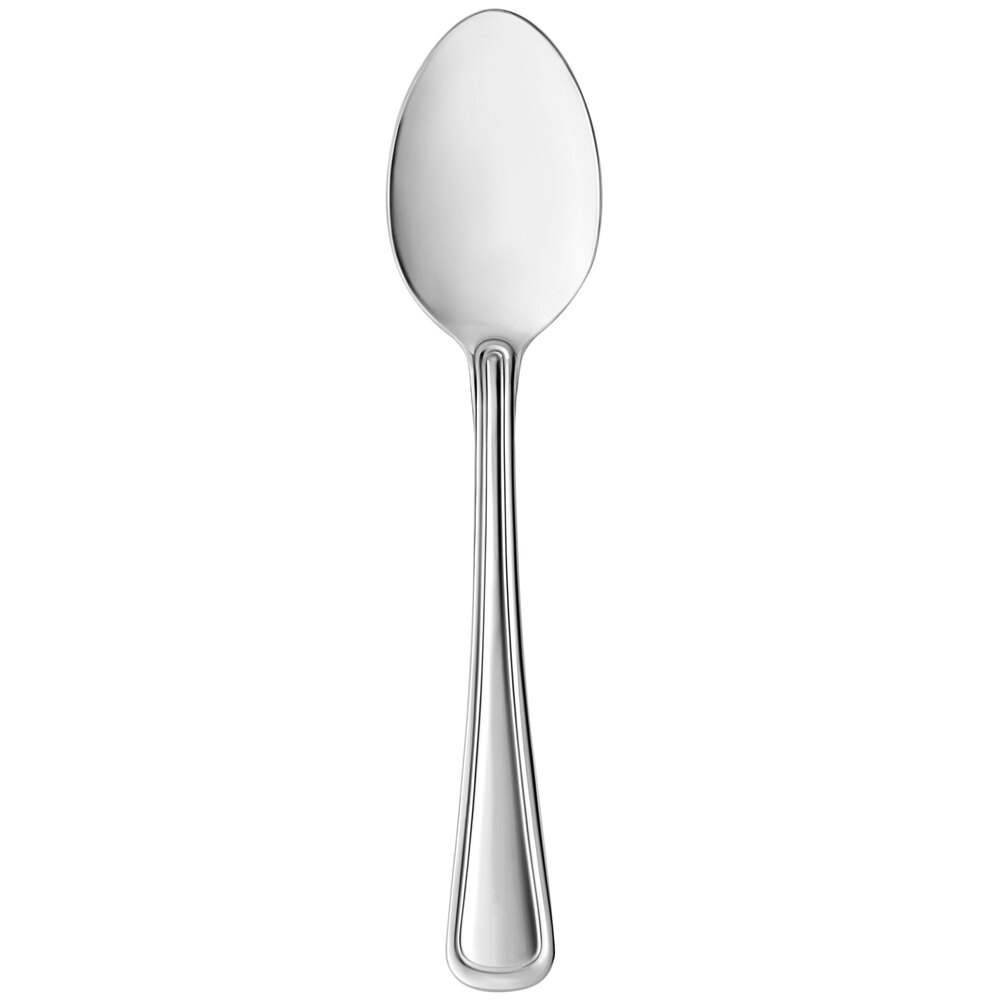 Libbey 918 001 Classic Rim 6" 18/0 Stainless Steel Heavy Weight Teaspoon - 36/Case