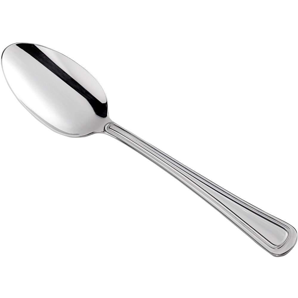 Libbey 918 003 Classic Rim 8 1/8" 18/0 Stainless Steel Heavy Weight Tablespoon - 36/Case