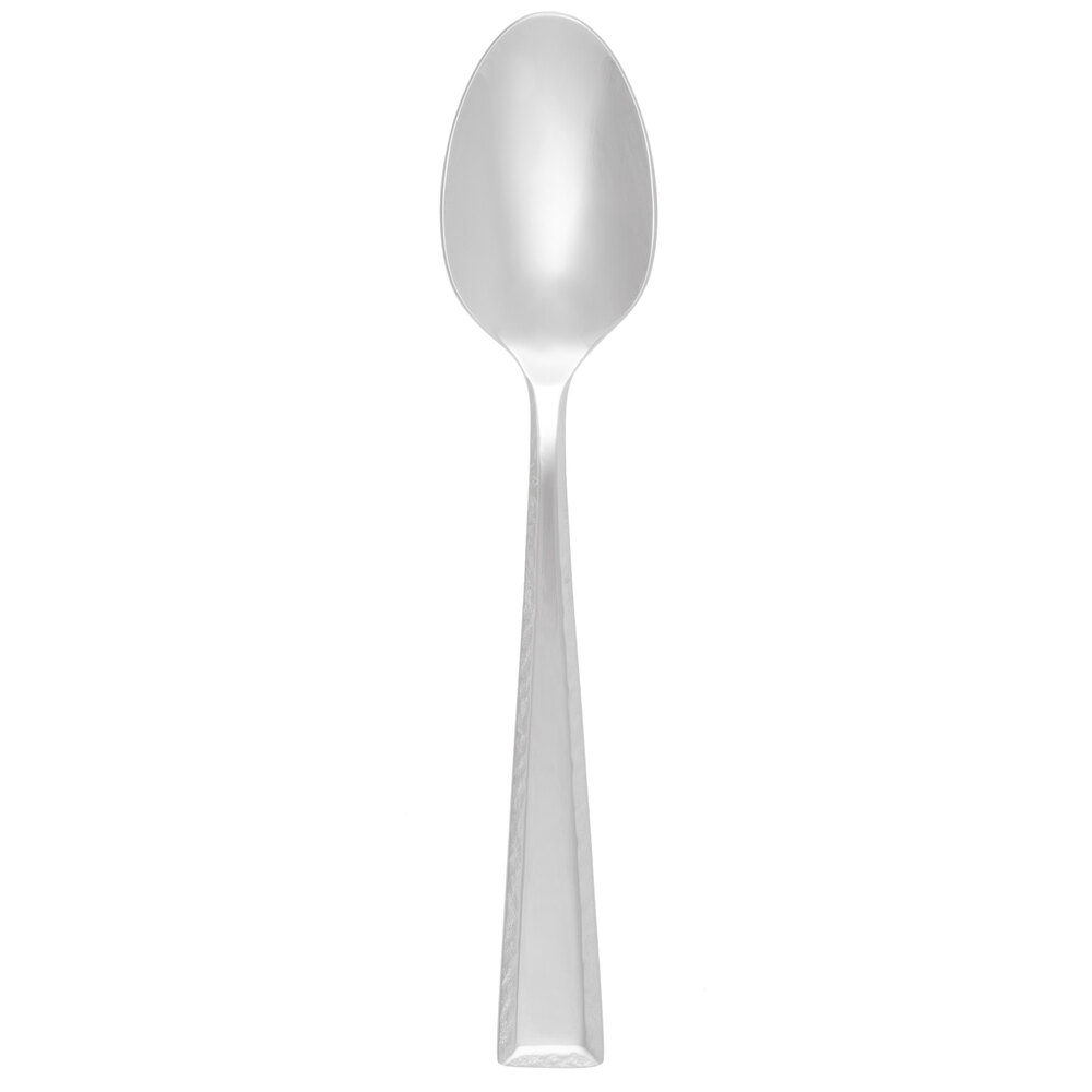 Libbey 926 002 Conde 18/8 Extra Heavy Weight Stainless Steel 7 3/4" Dessert Spoon - 12/Case