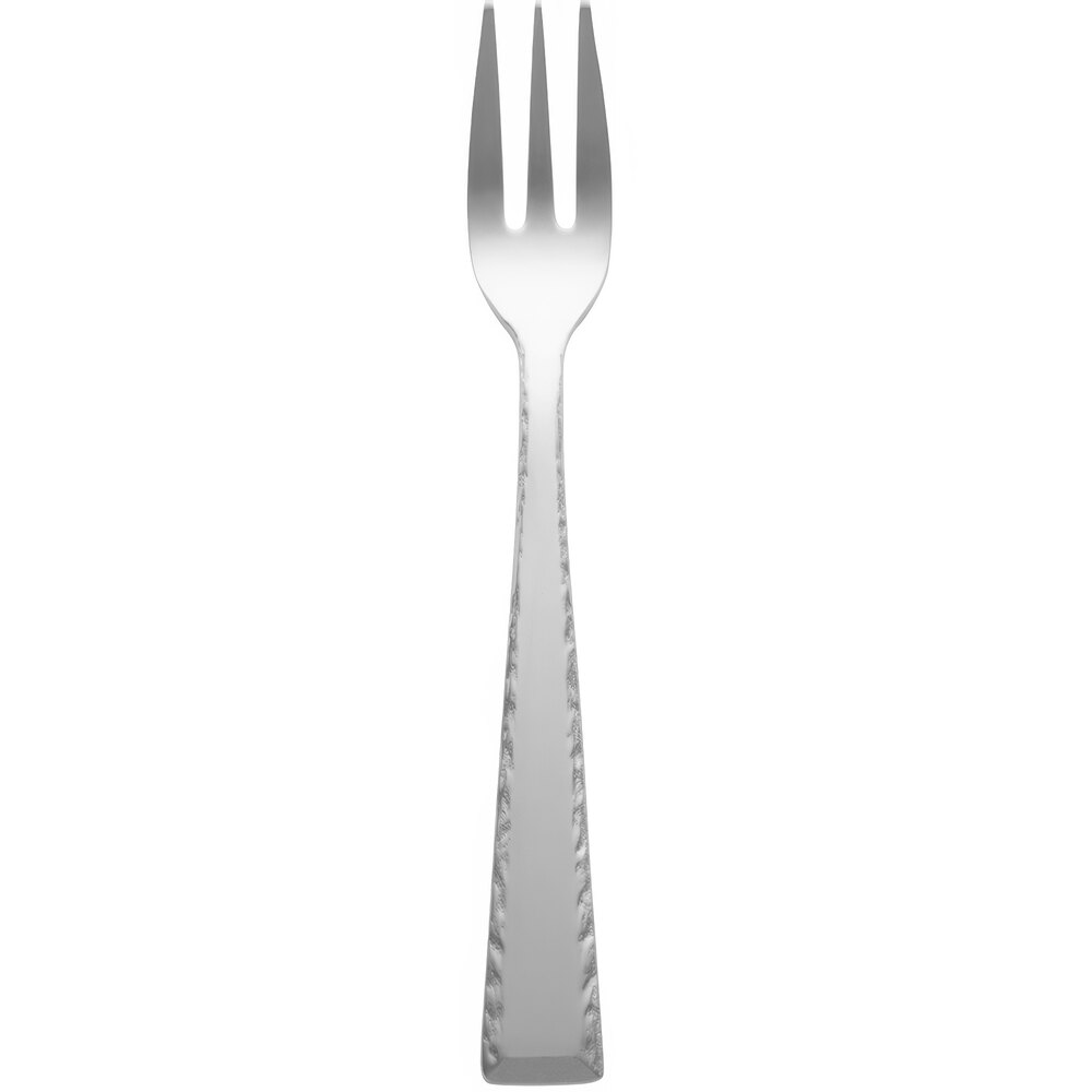 Libbey 926 029 Conde 18/8 Extra Heavy Weight Stainless Steel 6 1/8" Cocktail Fork - 12/Case