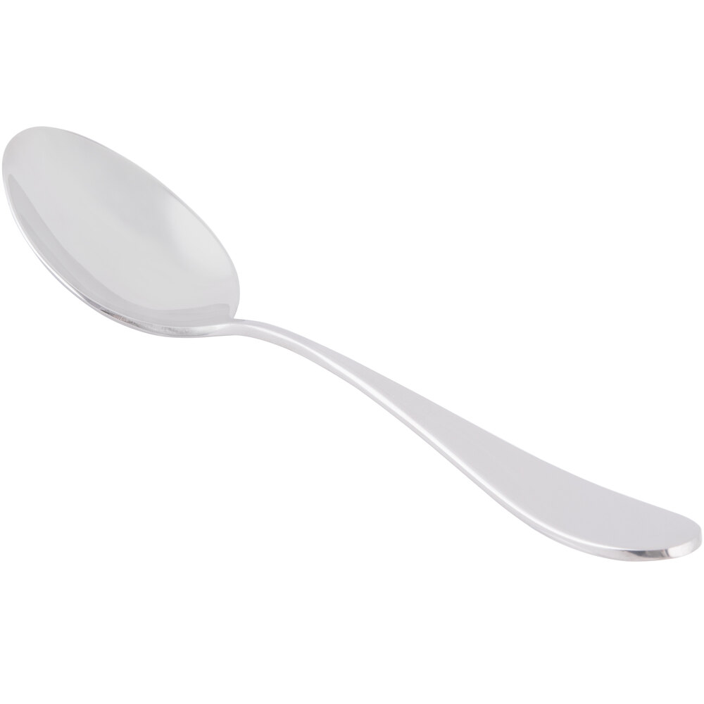 Reserve by Libbey 927 001 Santa Cruz 6 7/8" 18/10 Stainless Steel Extra Heavy Weight Teaspoon - 12/Case