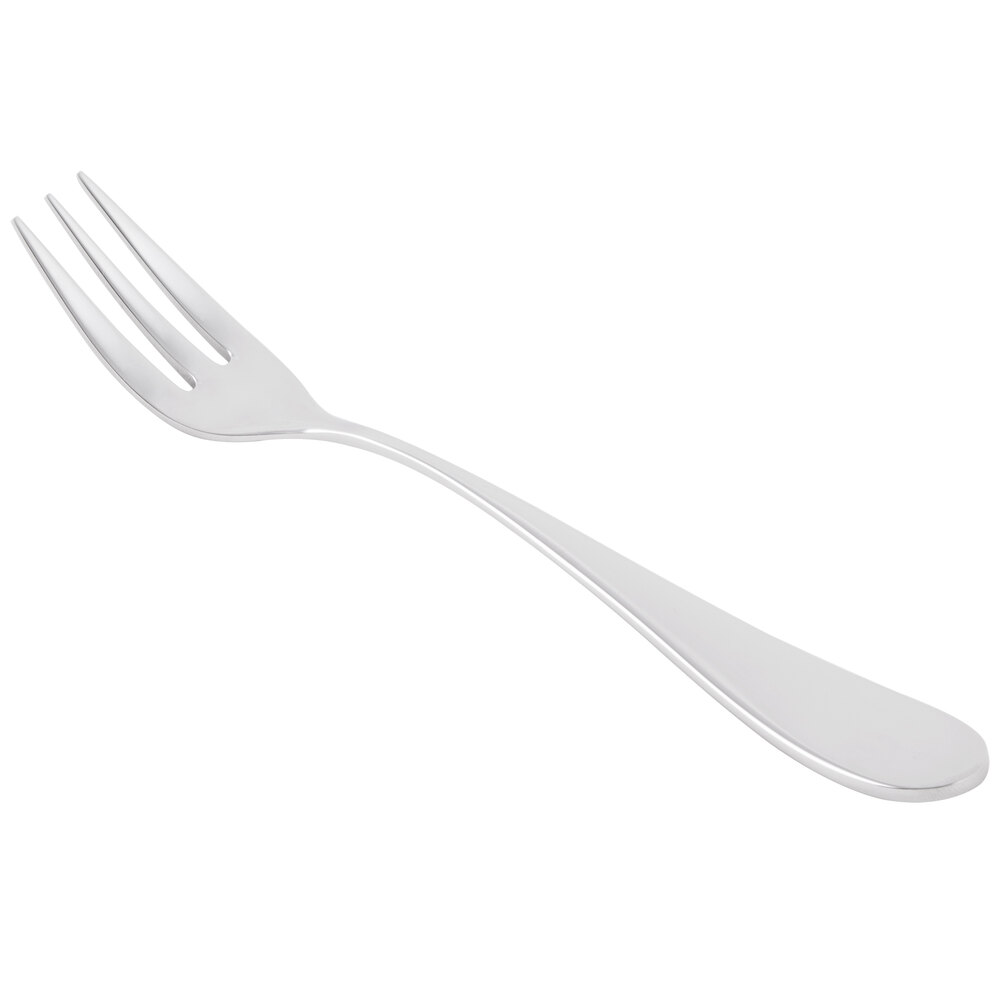 Reserve by Libbey 927 029 Santa Cruz 6 1/8" 18/10 Stainless Steel Extra Heavy Weight Cocktail Fork - 12/Case