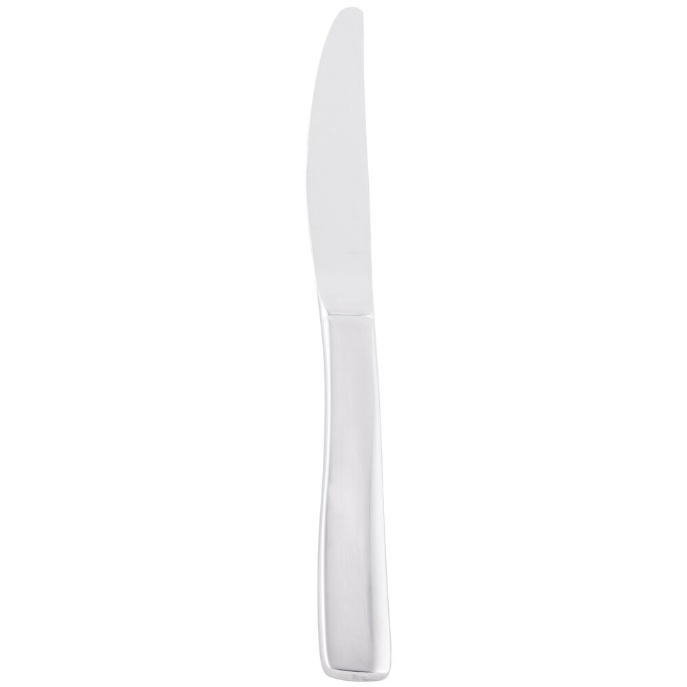 Libbey 929 5921 Quartet 9 3/8" 18/8 Stainless Steel Extra Heavy Weight Dinner Knife - 12/Case