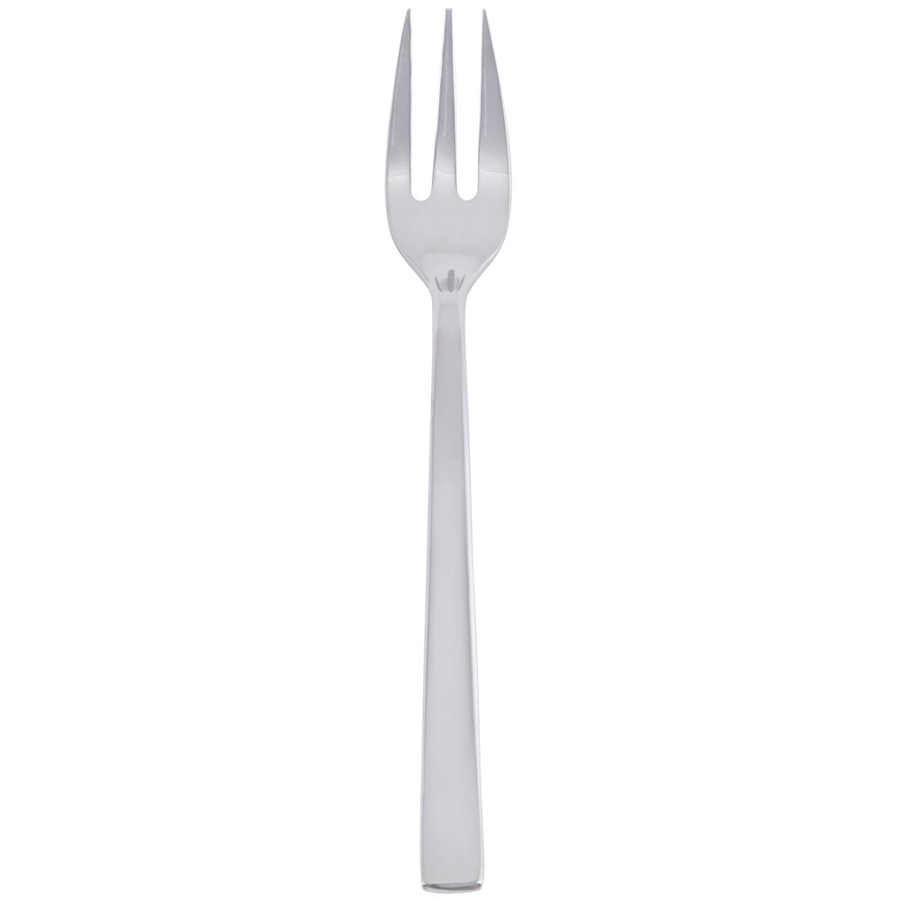 Libbey 930 029 Briossa 6 1/8" 18/8 Stainless Steel Extra Heavy Weight Cocktail Fork - 12/Case