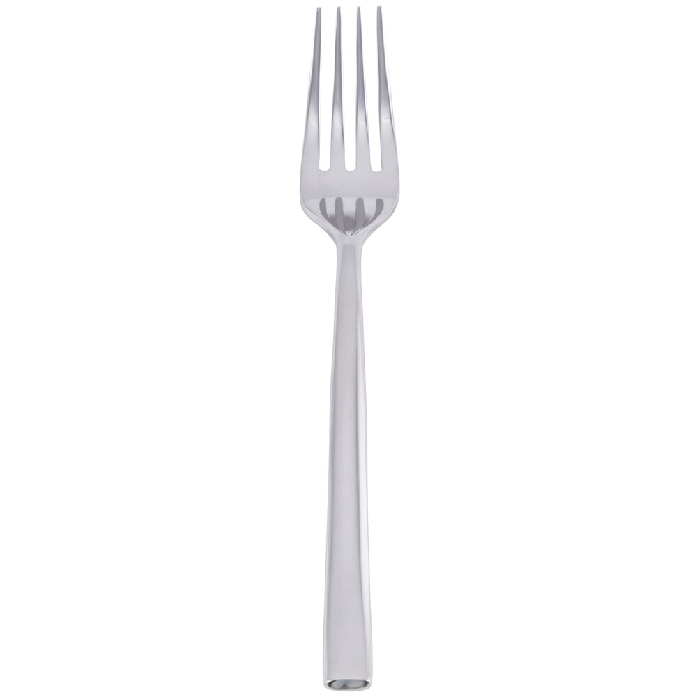 Libbey 930 038 Briossa 7 1/4" 18/8 Stainless Steel Extra Heavy Weight Dessert / Salad Fork - 12/Case
