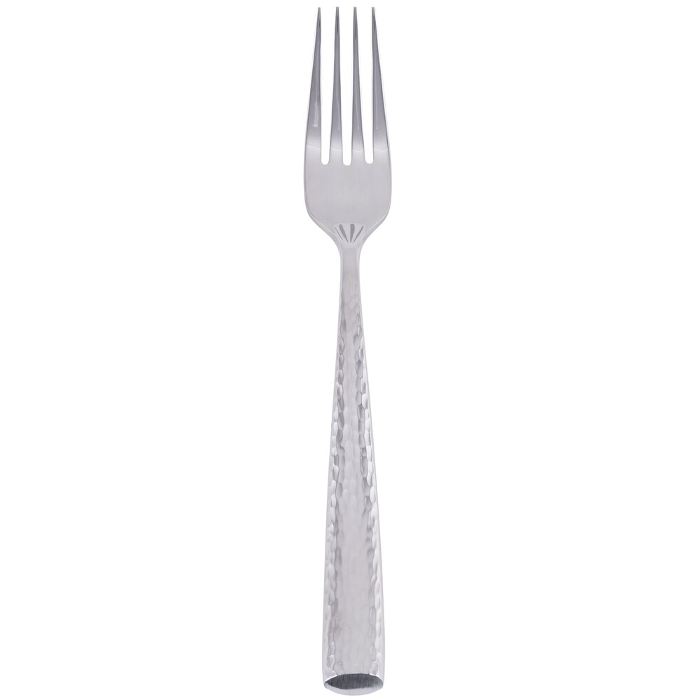 Libbey 931 027 Chivalry 18/8 Extra Heavy Weight Stainless Steel 8 1/8" Dinner Fork - 12/Case