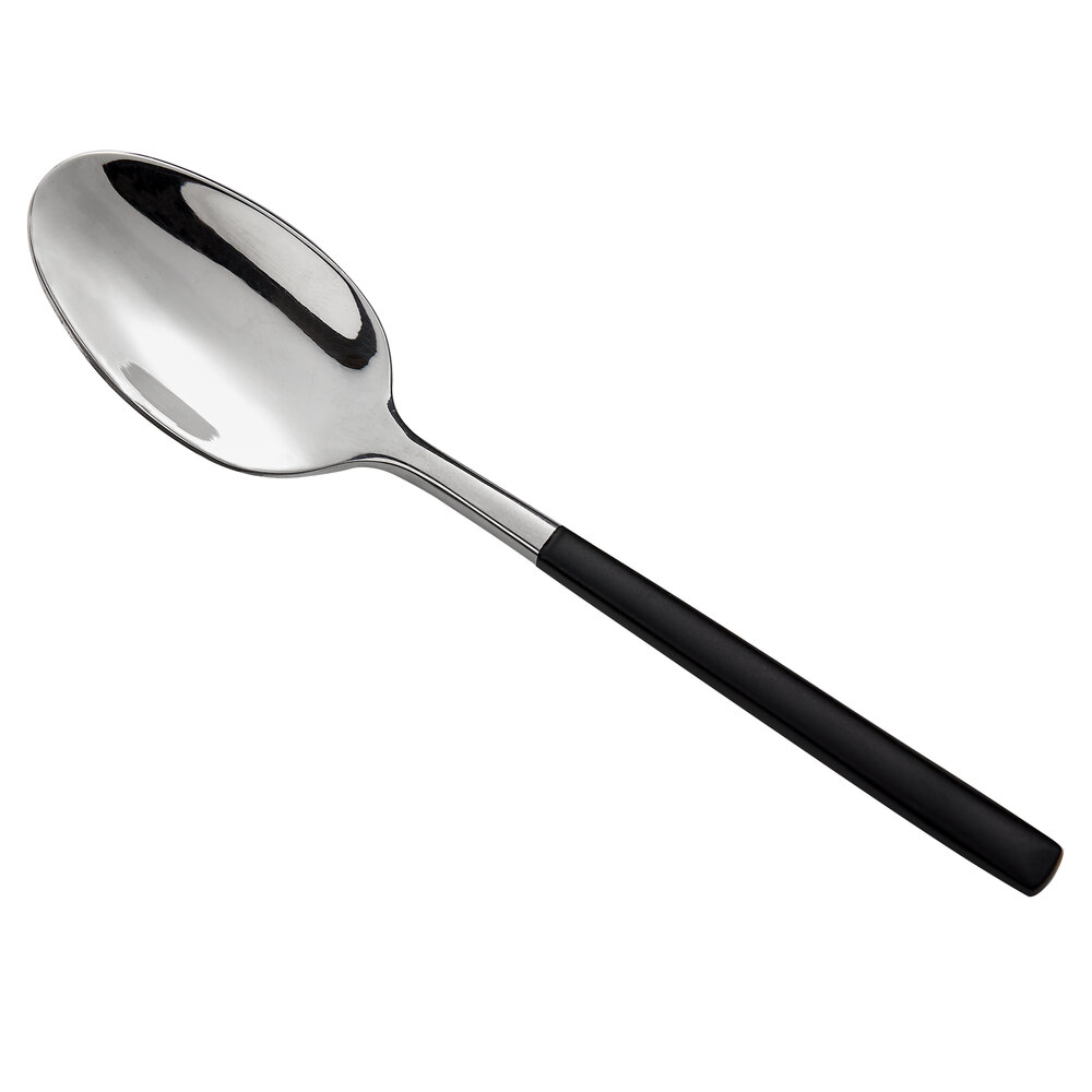 Reserve by Libbey 934-007 High Rise 4 1/2" 18/10 Stainless Steel Extra Heavy Weight Demitasse Spoon - 36/Case