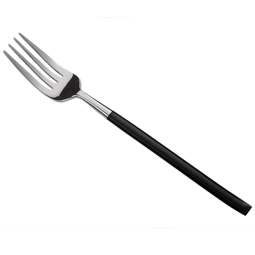 Reserve by Libbey 934-039 High Rise 8 5/8" 18/10 Stainless Steel Extra Heavy Weight European Dinner Fork - 36/Case