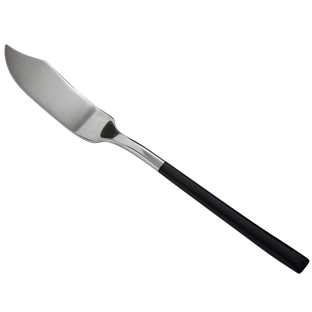 Reserve by Libbey 934-053 High Rise 6 5/8" 18/10 Stainless Steel Extra Heavy Weight Butter Spreader - 36/Case