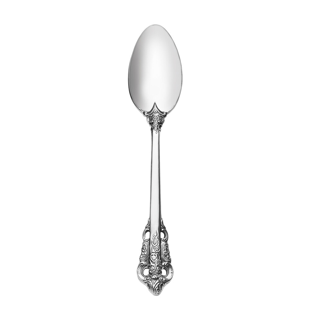 Reserve by Libbey 935 002 Giovanni 7 7/8" 18/10 Stainless Steel Extra Heavy Weight Dinner Spoon - 12/Case