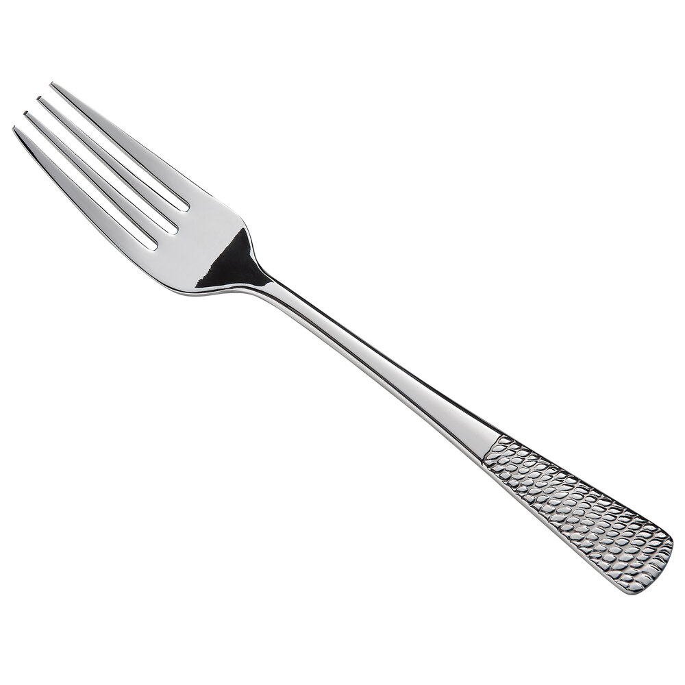 Reserve by Libbey 936-038 Bayside 7 1/4" 18/10 Stainless Steel Extra Heavy Weight Salad Fork - 12/Case