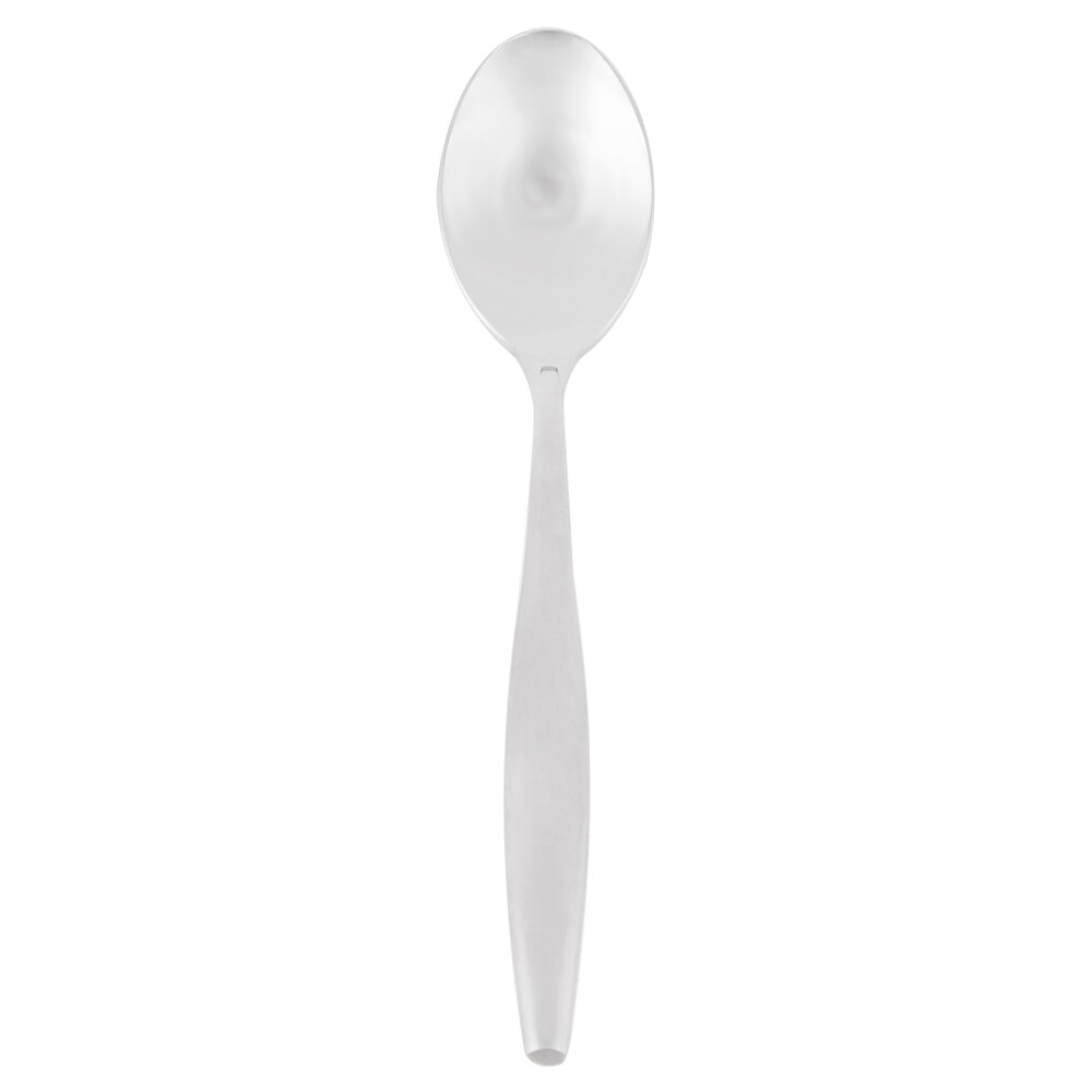Libbey 937 003 Slenda 8 1/4" 18/8 Stainless Steel Extra Heavy Weight Tablespoon / Serving Spoon - 36/Case