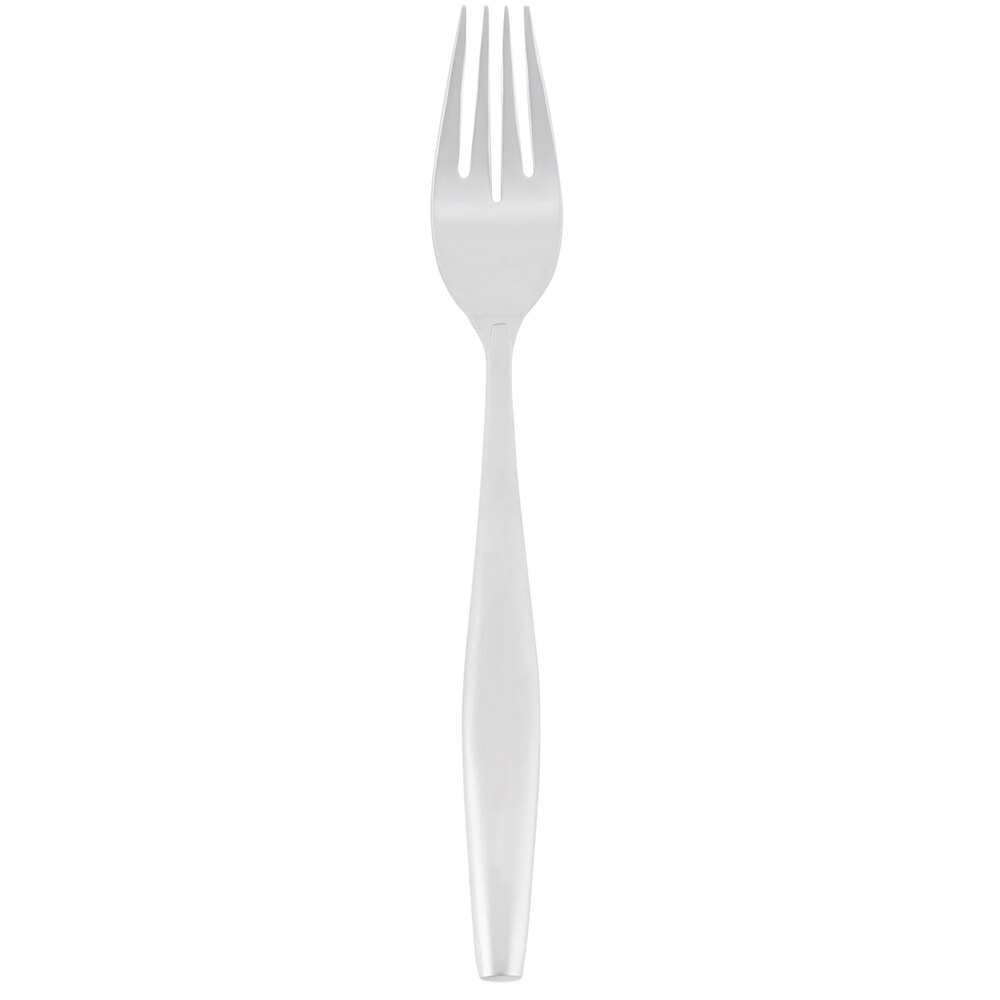 Libbey 937 027 Slenda 8 1/4" 18/8 Stainless Steel Extra Heavy Weight Dinner Fork - 36/Case