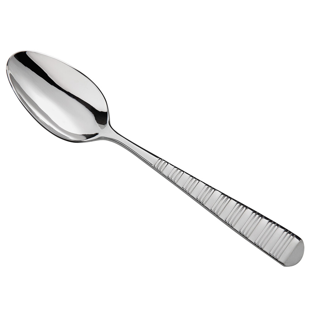 Reserve by Libbey 938-001 Galileo 7 1/8" 18/10 Stainless Steel Extra Heavy Weight Teaspoon - 12/Case