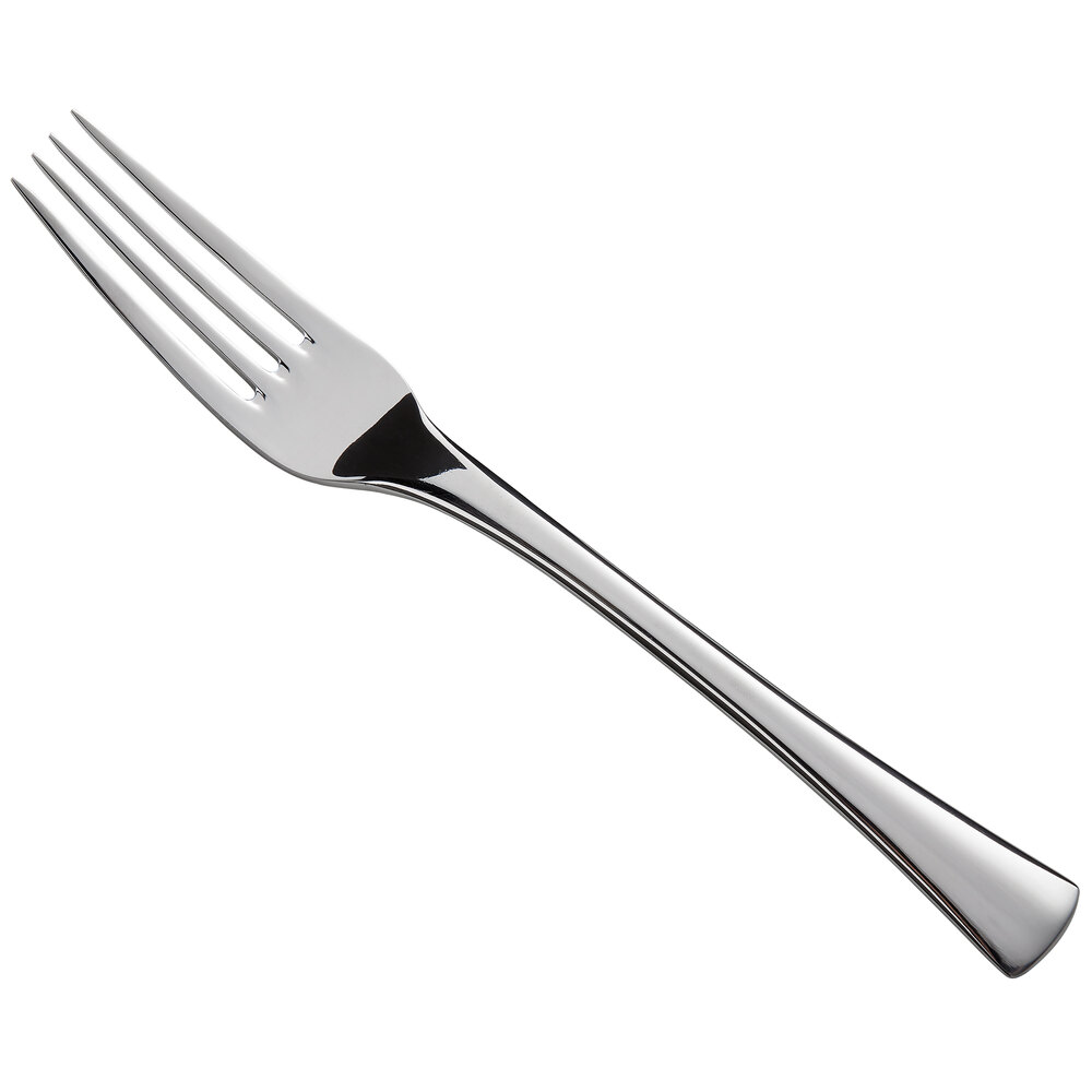 Reserve by Libbey 944-039 Lucine 8 1/2" 18/10 Stainless Steel Extra Heavy Weight European Dinner Fork - 12/Case