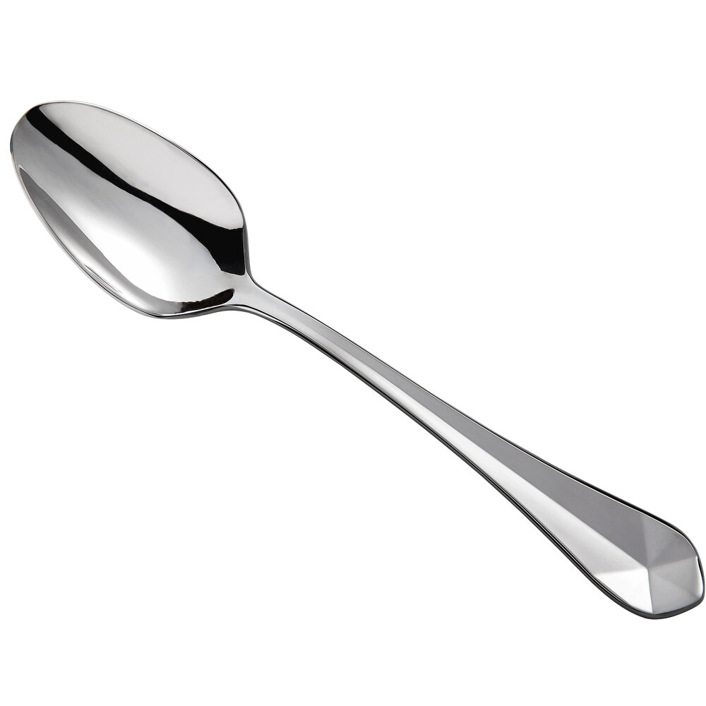 Reserve by Libbey 945-002 Audrey 8" 18/10 Stainless Steel Extra Heavy Weight Dinner Spoon - 12/Case