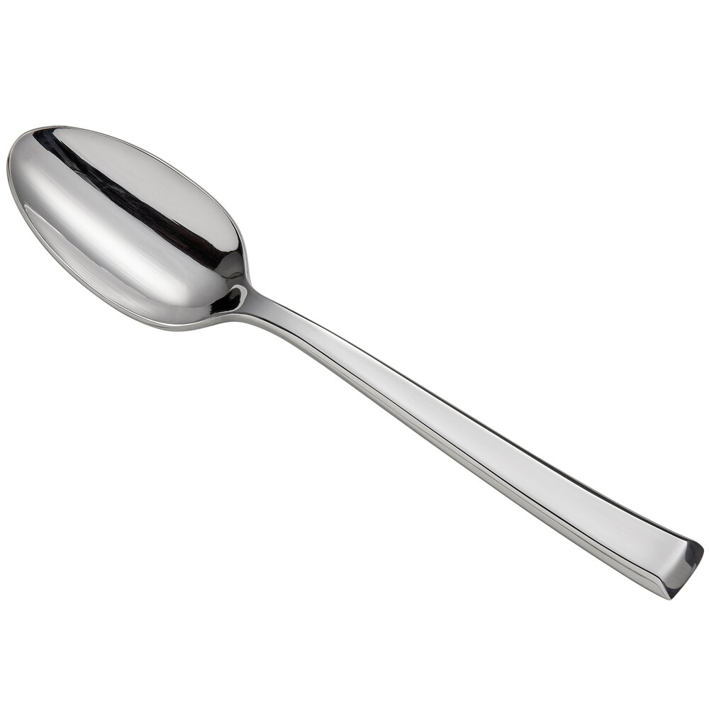 Reserve by Libbey 947 001 Santorini Mirror 6 1/2" 18/10 Stainless Steel Extra Heavy Weight Teaspoon - 12/Case