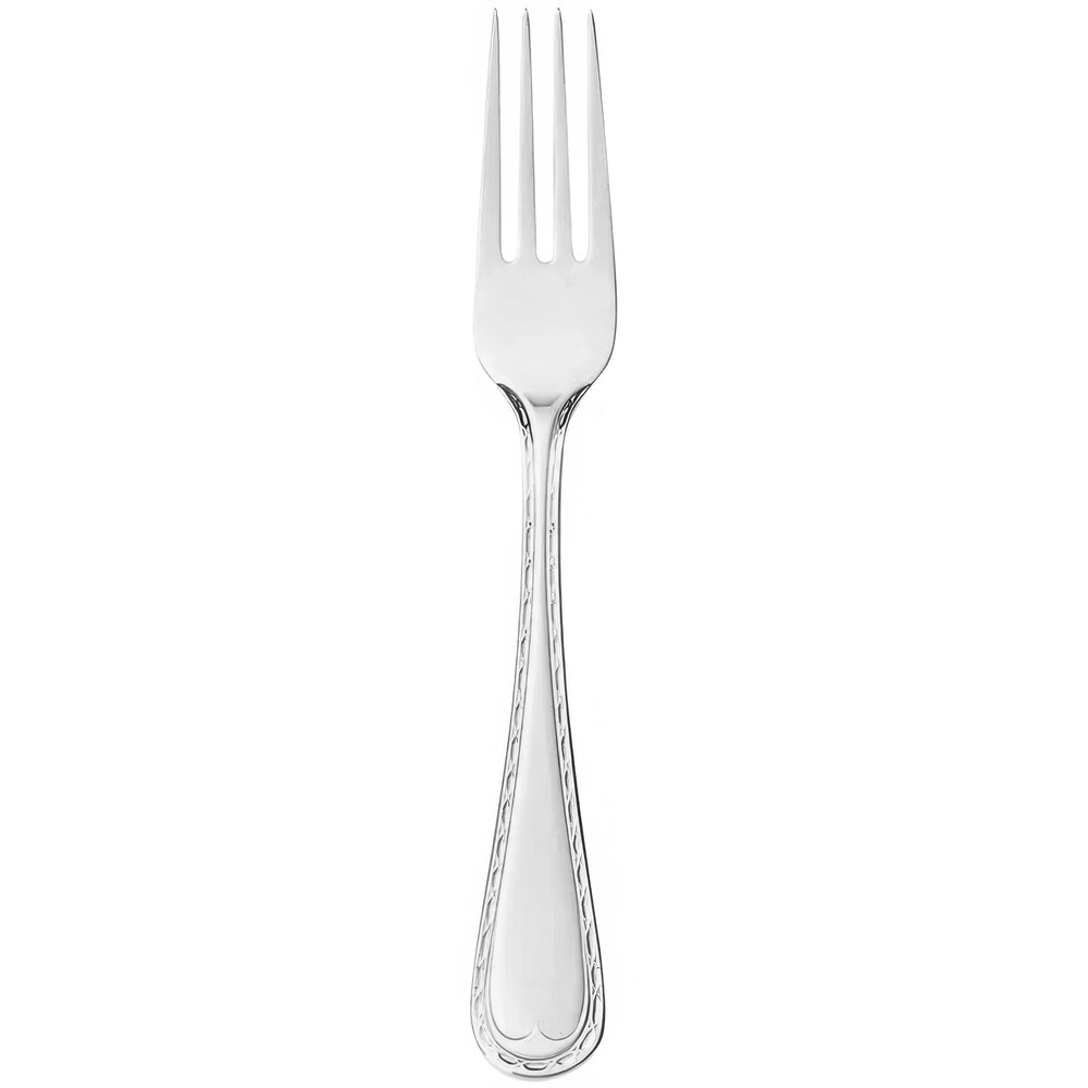 Reserve by Libbey Saddlebrook 7 7/8" 18/10 Stainless Steel Extra Heavy Weight Dinner Fork - 12/Case