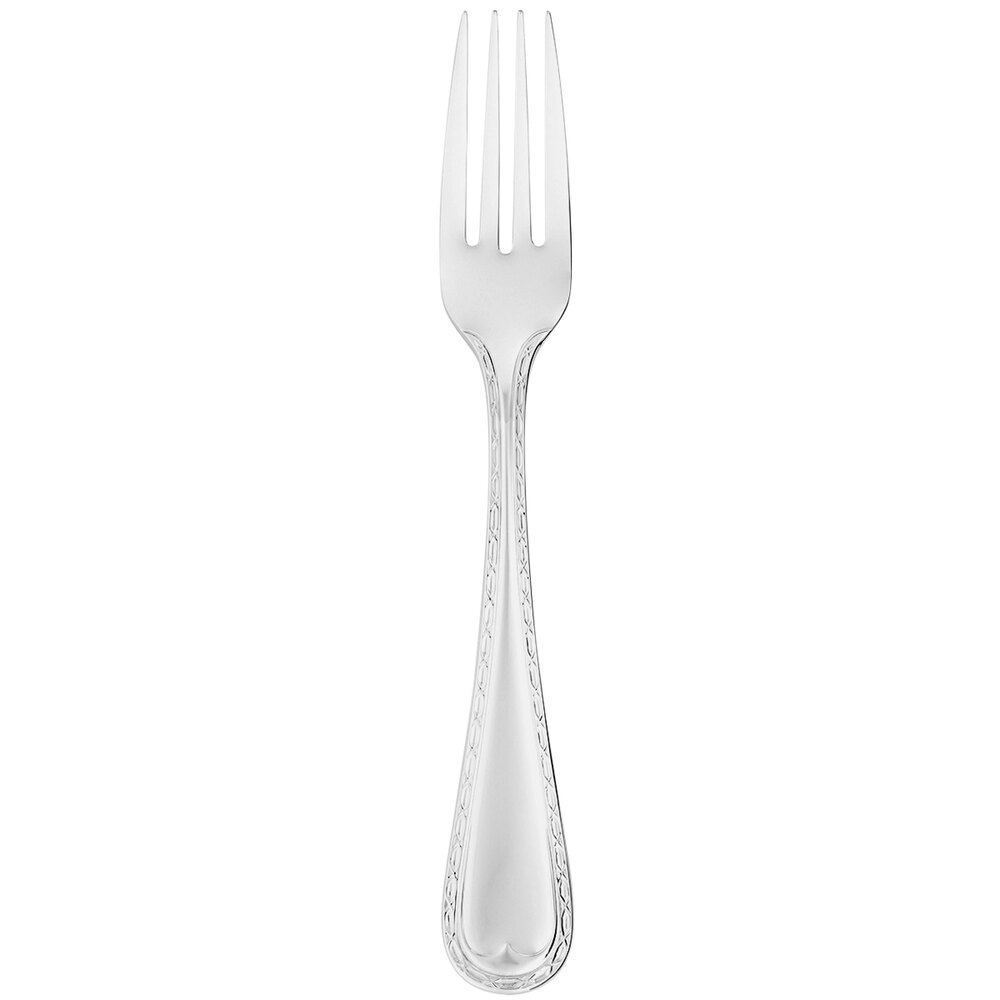 Reserve by Libbey Saddlebrook 6 1/2" 18/10 Stainless Steel Extra Heavy Weight Salad Fork - 12/Case