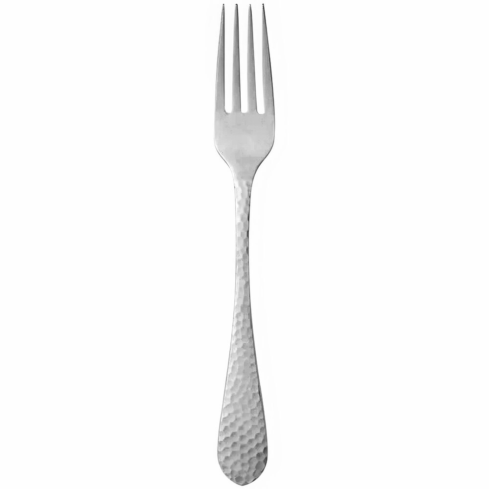 Reserve by Libbey Tessellate 7 7/8" 18/10 Stainless Steel Extra Heavy Weight Dinner Fork - 12/Case
